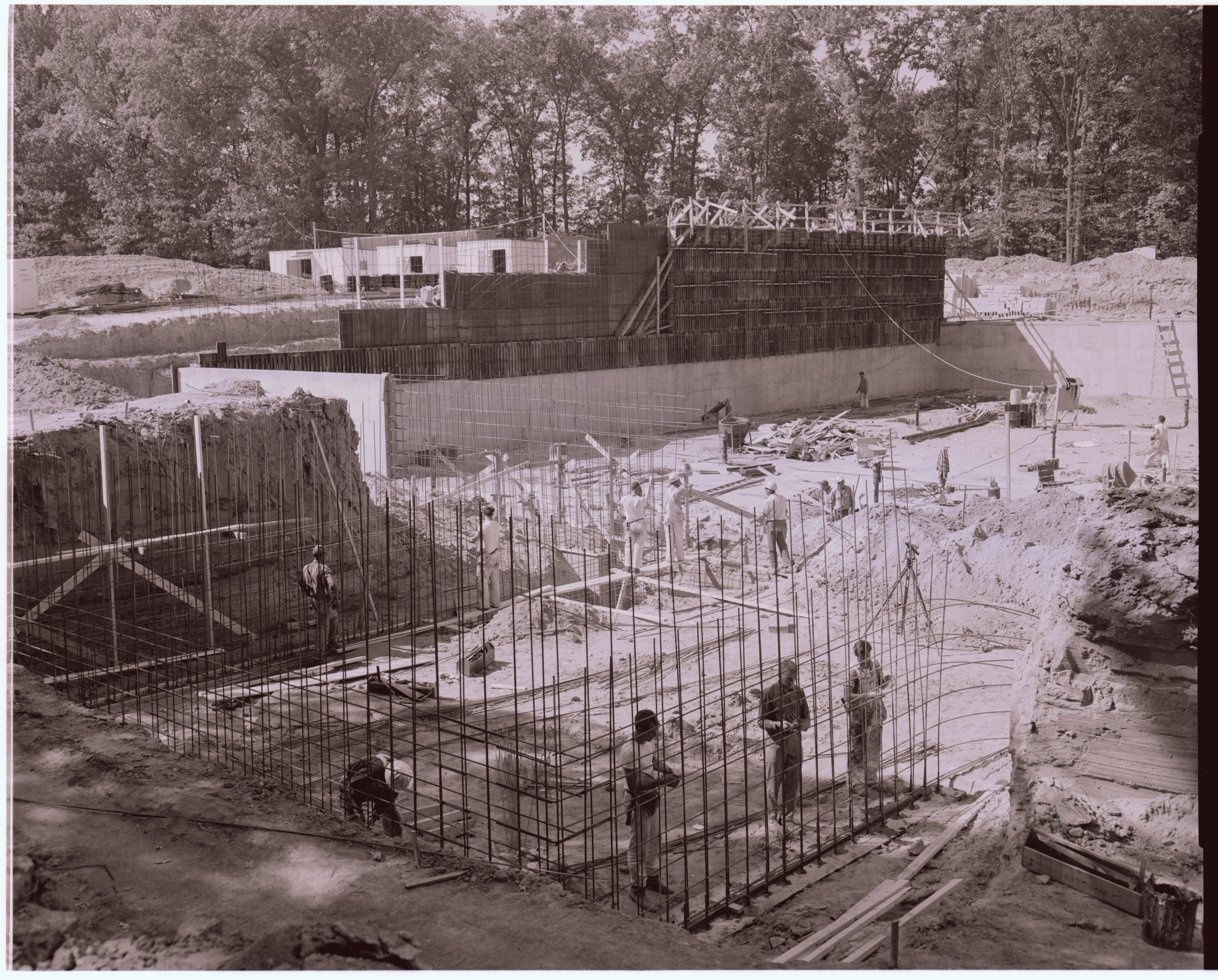 Goolrick Hall under construction