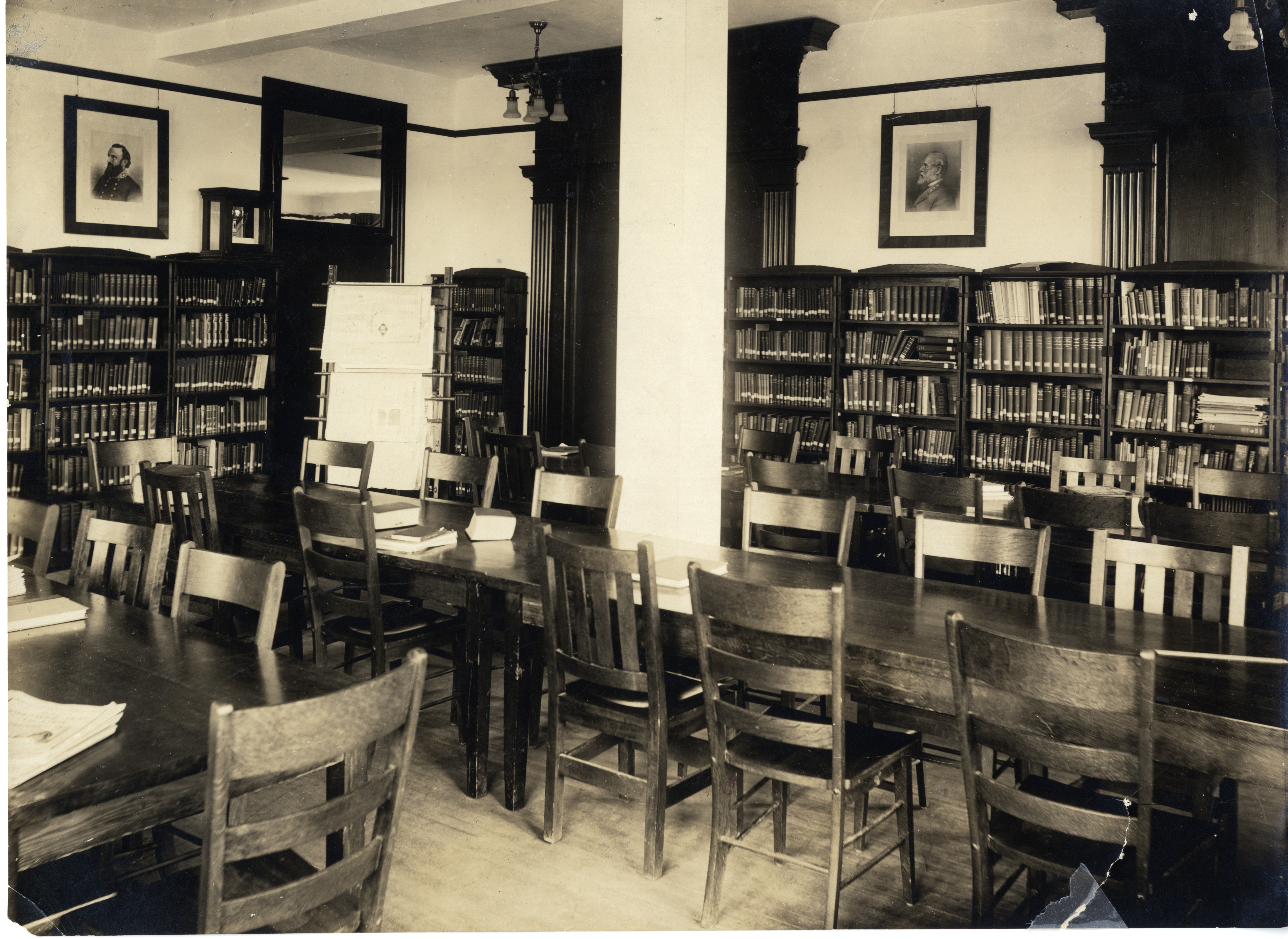 Library in Virginia Hall